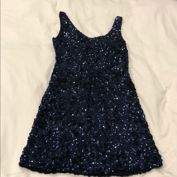 Sequin blue party mini - Picture 3 of 3